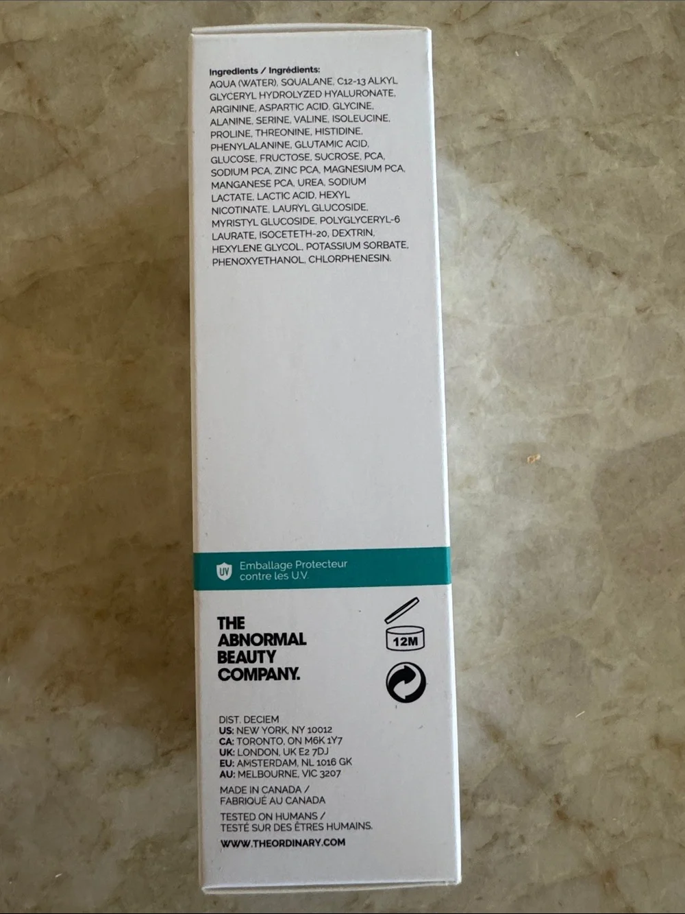 The Ordinary ordinary natural